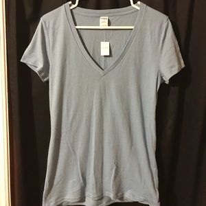 V-neck t-shirt Dark blue